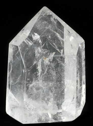 Polished Quartz Crystal Point - Madagascar #56003